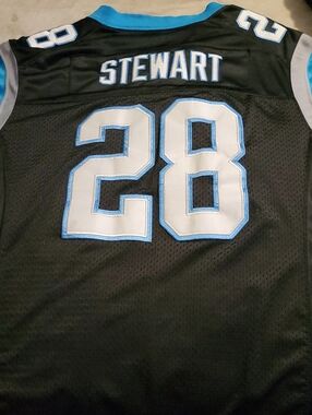 NFL Nike Authentic Carolina Panthers Jonathan Stewart Jersey..🏈
